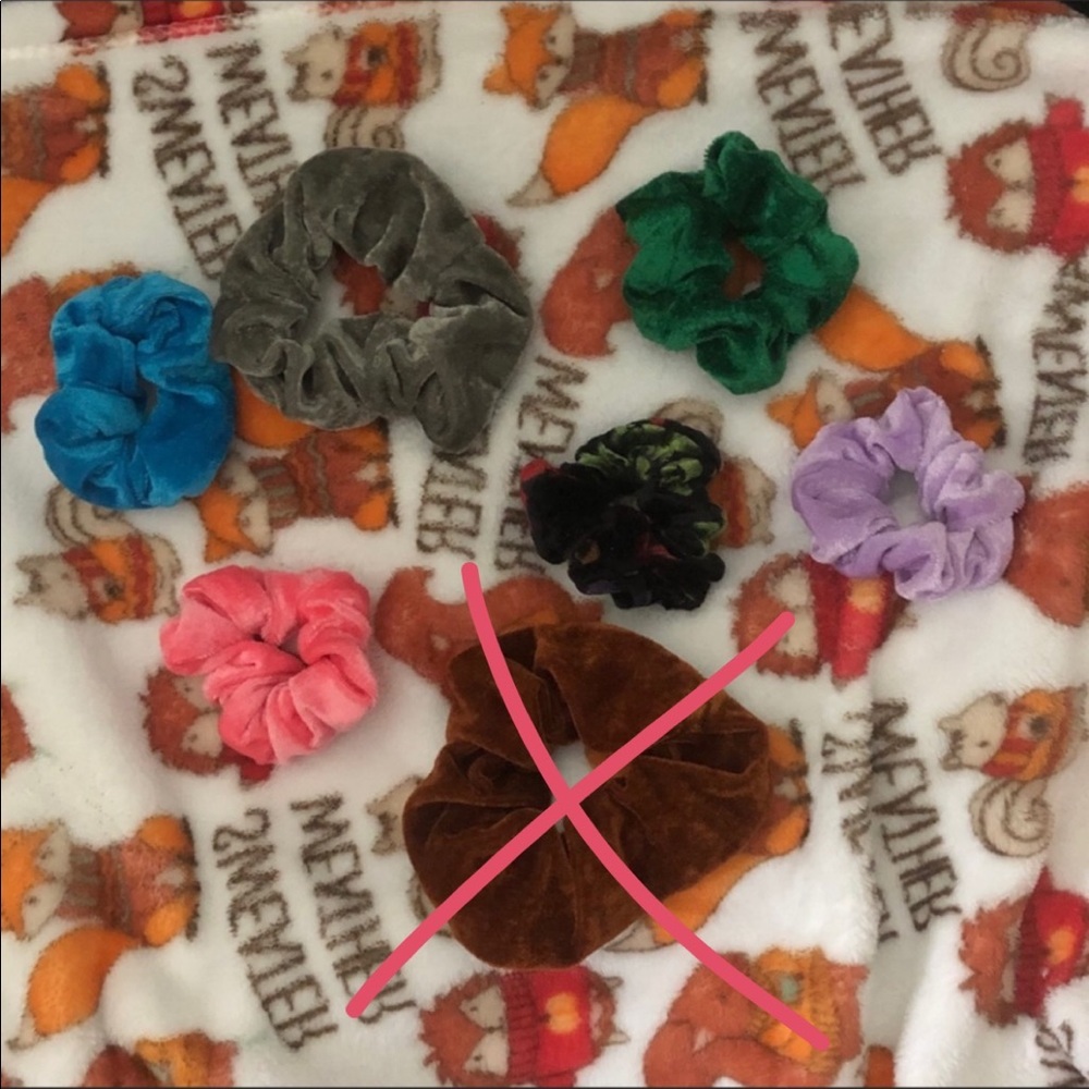 Velvet Scrunchies